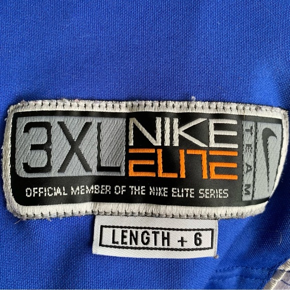 Nike Kentucky Wildcats V-Neck Shooting Jersey Elite Shirt Size 3XL +6” Length - Picture 4 of 7